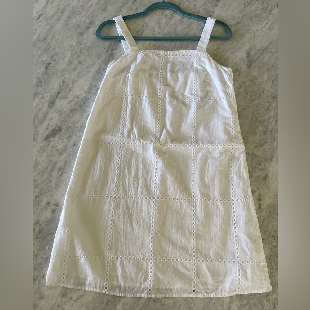 Banana Republic White Eyelet Sundress